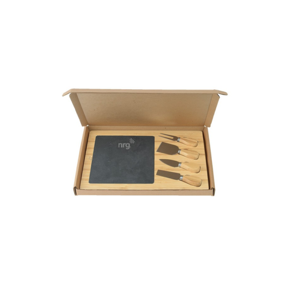 Slate Cheese Board Set